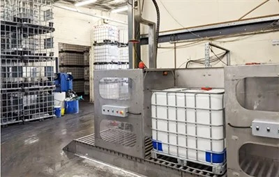IBC Tank Automatic Cleaning System